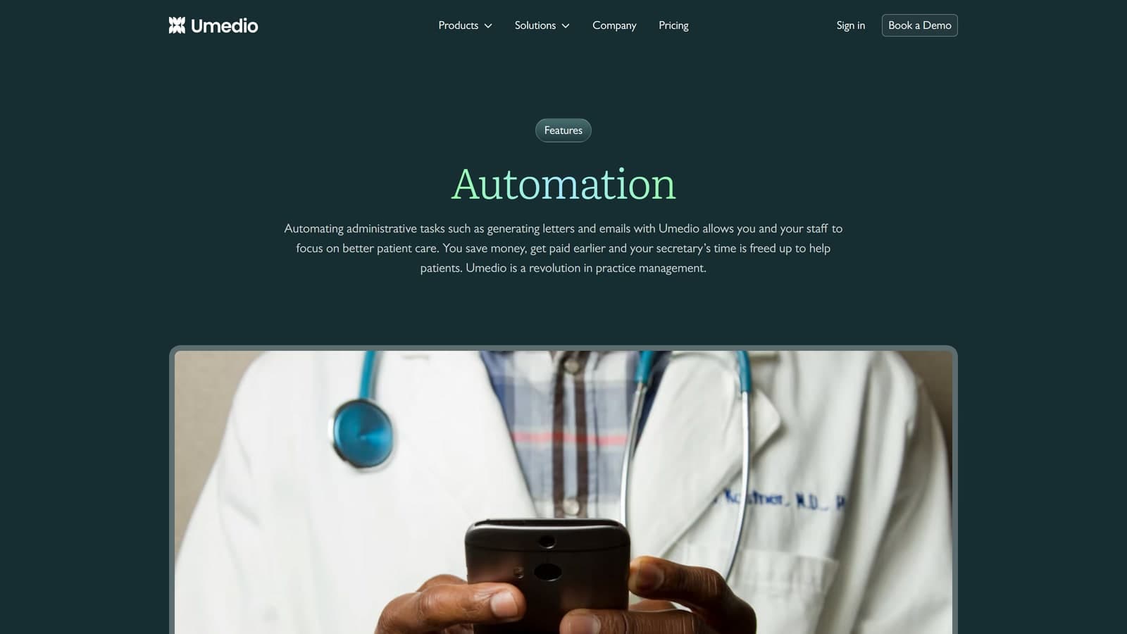 Umedio screenshot 2