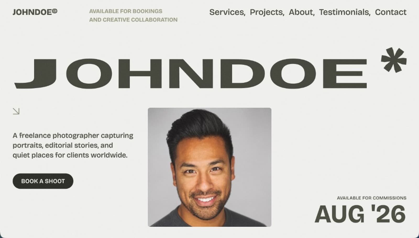 Photofolio screenshot 1